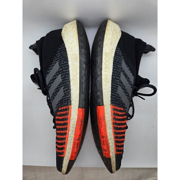 Adidas PulseBoost HD Shoes Mens 12 Black Solar Red Running Athletic Gym Sneakers main image 5